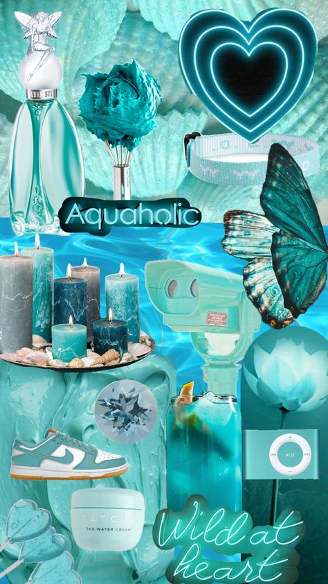 cyan #cyan #aesthetic #fyp #cyanaesthetic #aestheticcore Teal Blue Aesthetic, Ashley Aesthetic, Cyan Aesthetic, Wild Hearts, Blue Aesthetic, Teal Blue, Bath And Body, Mood Board, Wallpapers