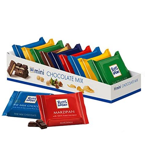 Ritter Sport Minis, mini assorted chocolates, Ritter Sport Chocolates mini variety, product of Germany, mini chocolates for gifting | Mouth Melting Milk Chocolate With Nutritious and Nutty Crunch Check more at https://tobishan.in/ritter-sport-minis-mini-assorted-chocolates-ritter-sport-chocolates-mini-variety-product-of-germany-mini-chocolates-for-gifting-mouth-melting-milk-chocolate-with-nutritious-and-nutty-crunch/ Candy Packaging Ideas, Assorted Chocolates, Ritter Sport, Mini Milk, Homemade Fudge, Candy Packaging, How To Roast Hazelnuts, Chocolate Assortment, Gourmet Foods