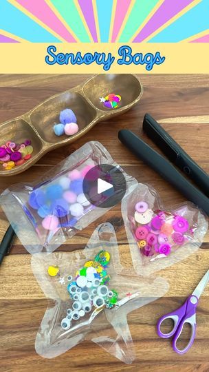 21K views · 11K reactions | Sensory Bags 💕

This simple play uses things from around the house. Using a laminating sheet and a hair straightener, we closed three sides of each shape then popped our items inside with some water. Close up the final side and you are done. 

This simple play is a part of @pagesandpaintau indoor play series. Which ideas from this series have you saved to try on a rainy day? 

Thanks so much to Maddie from @our_little_farmer for the inspo 😍 Check out her latest 3 in 1 sensory bag 🙌
.
.
.
.
.
#earlyyearsplay #learningthroughplay #earlylearning #playislearning #playtolearn #montessorikids #earlychildhooddevelopment #earlychildhoodlearning #toddleractivities #toddlerlearning #mumsofinstagram #toddlerdevelopment #educatorsofinstagram  #sensoryplay #sensoryactivit Sensory Bag Ideas, Grandma Activities, Toy Story Party Decorations, Sensory Bag, Sensory Bags, Early Childhood Learning, Early Childhood Development, Toddler Development, Easy Arts And Crafts