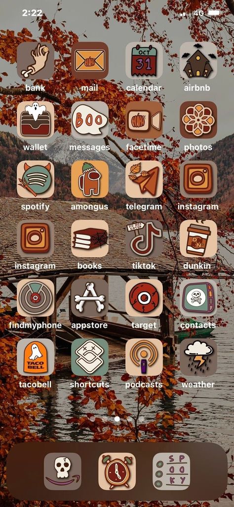 Aesthetic App Covers, Iphone App Icons, Cover Icons, Iphone Widget, Icon Covers, Colour Pallets, Spooky Fall, Widget Ideas, Application Iphone Apple Icons Free, Beige App Icons Disney Plus, Cottagecore App Icons Games, Fall Iphone App Icons, Aesthetic App Covers, App Icon Covers, Cover Icons, Fall Backgrounds, Iphone App Icons