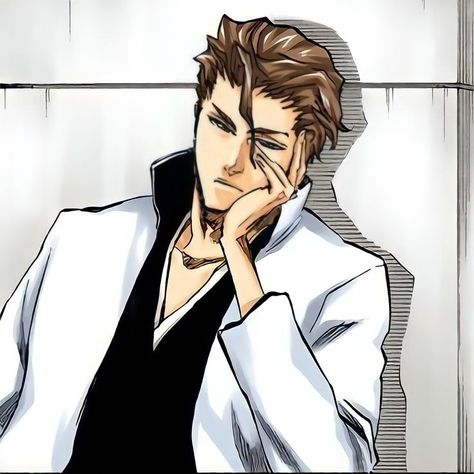 Babs🌞- {Aizen arc🐐} on Twitter: "@king_jin_woo I'm waiting. https://t.co/DuAR8Xj3Qk" / Twitter Aizen Pfp, Lord Aizen, Bleach Men, Bleach Aizen, Bleach Pfps, Aizen Bleach, Bleach Pfp, Sosuke Aizen, Aizen Sousuke