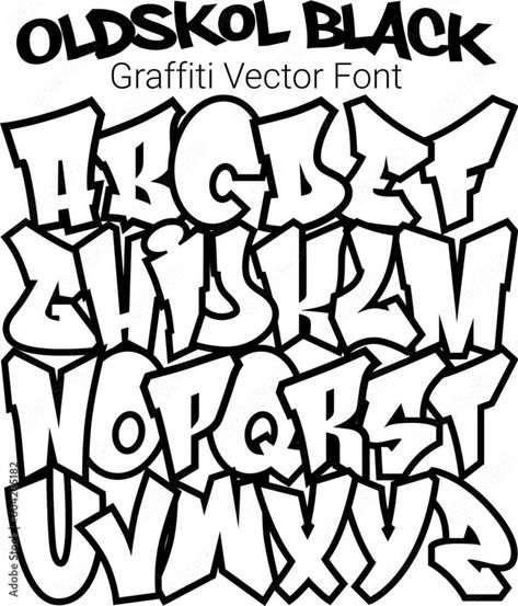 Download a vast collection of free graffiti fonts, ideal for boosting street art and urban design projects. With numerous bold, playful, and decorative options, elevate your creative vision with these unrestricted and professional-grade fonts.. #fonts #calligraphy #alphabet #graffiti Graffiti Logo Design, Graffiti Font Style, Acab Tattoo, Free Graffiti Fonts, Font Graffiti, Graffiti Alphabet Styles, Alphabet Graffiti, Graffiti Lettering Alphabet, Black Graffiti