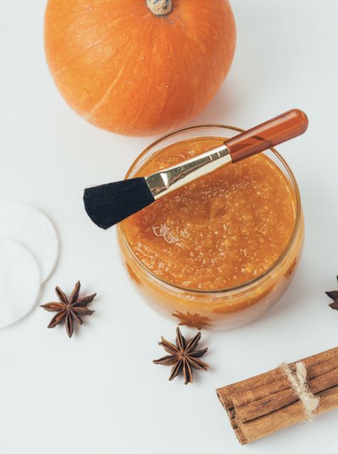 Pumpkin Spice Body Butter, Pumpkin Facial, Vegan Face Mask, Pumpkin Face Mask, Pumpkin Wine, Fall Skincare, Lemon Face Mask, Autumn Skincare, Pumpkin Mask