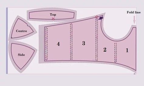 Bustier Blouse, Bustier Pattern, Diy Corset, Corset Sewing, Diy Sy, Corset Sewing Pattern, Bra Sewing, Corset Pattern, Diy Clothes Design