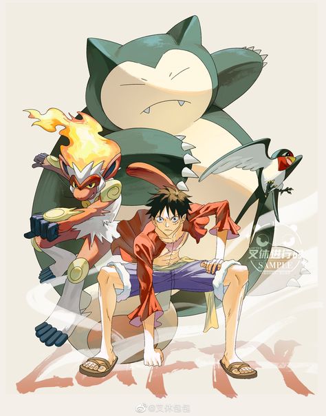 One Piece Crossover, Pokemon Human Form, Pokemon Crossover, One Piece Cartoon, Pokemon Manga, Anime Vs Cartoon, One Piece Wallpaper Iphone, One Peice Anime, Pokemon Teams