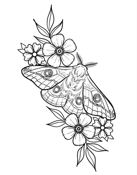 Womens Moth Tattoo, Moth Tattoo Outline, Traditional Moth Tattoo, Tattoos Owl, Tattoos Feather, Tattoos Lion, Tattoos Abstract, Tattoos Colorful, Tattoos Celtic