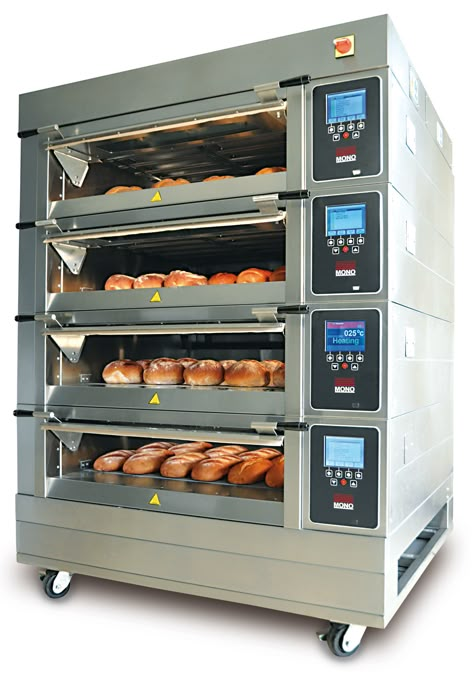 Mono Equipment's Harmony Deck Oven Assiette Design, Deck Oven, Bakery Equipment, Commercial Kitchen Design, Cake Oven, Restaurant Kitchen Design, Bakers Kitchen, Bakery Shop Design, Commercial Ovens