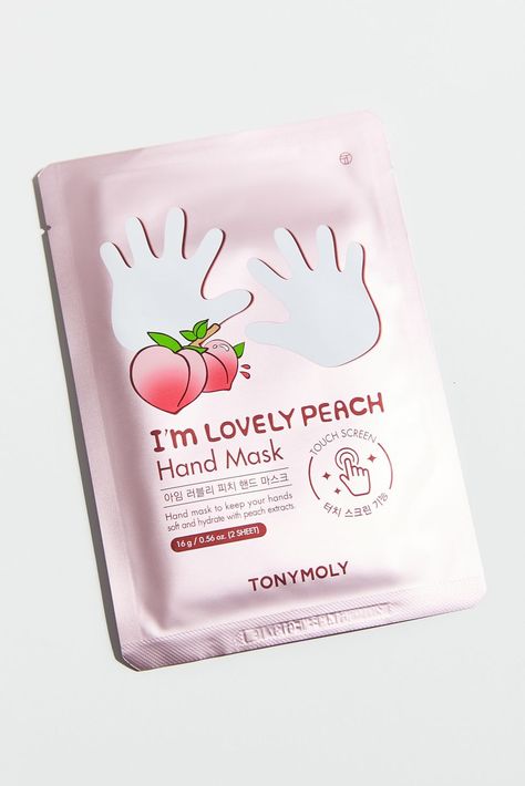 Peach Honey, Peach Extract, Honey Suckle, Hand Mask, Disposable Gloves, Pretty Skin Care, Pretty Skin, Tony Moly, Body Skin Care Routine