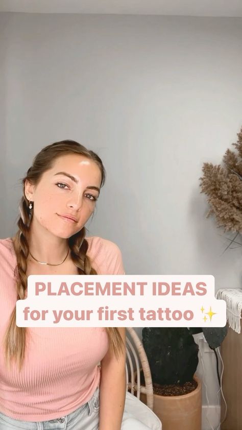 aligned.ink on Instagram: Placement ideas for your first tattoo ✨ Note: Pain levels vary from person to person, piece to piece, and artist to artist. An area that… Tattoo Note, First Tattoo, Tattoos, On Instagram, Instagram