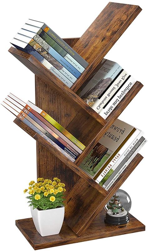 Book Rack Ideas, Books Storage Ideas, Book Shelves Design, Book Shelves Ideas, Book Stand Design, Book Rack Design, Tattoo Trees, Book Storage Ideas, Assembled Furniture