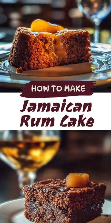 Indulge in the Richness of Authentic Jamaican Rum Cake | Perfect for Celebrations! Experience the tropical flavors of the Caribbean with this delectable Jamaican Rum Cake recipe! Moist, spiced, and infused with dark rum, this indulgent dessert is perfect for holidays, special occasions, or simply satisfying your sweet tooth. Make it today and savor the taste of the islands! Rum Cake Loaf, Jamaican Recipes Authentic, Jamaican Rum Cake Recipe, Carribean Desserts, Homemade Rum Cake, Rum Cake Recipe From Scratch, Best Rum Cake Recipe, Jamaican Christmas Cake, Rum Cake Recipe Easy