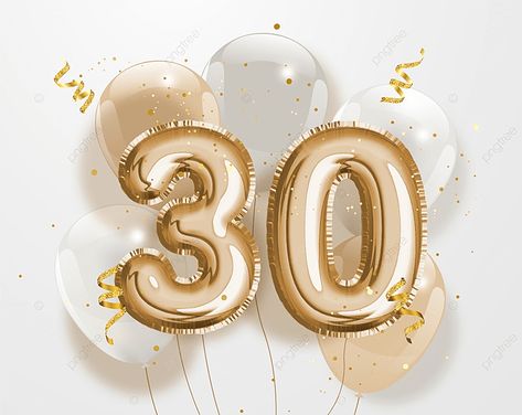 Happy Bday Template, 30 Anniversary Logo, 50 Years Logo, 30 Anniversary, Gold Foil Text, 50 Balloons, Gold Foil Texture, Gold Foil Balloons, Gold Foil Wedding Invitations