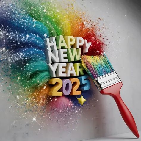 Happy New Year Design Graphics, New Years 2025, 2025 New Year Design, 2025 New Year, Happy New Year Art, New Year Image, New Year Graphic, New Years Eve Quotes, Happy New Year Hd