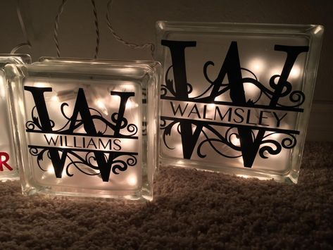 DIY Decorative Glass Block Crafts - Tried and True by Trista Lighted Glass Blocks Diy, Decorative Glass Blocks, Glass Block Crafts, Pirate Crafts, Lighted Glass Blocks, Wholesale Crafts, Wood Craft Patterns, Diy Blocks, Tile Crafts