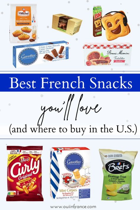 Bonjour, my fellow snack enthusiasts! Are you ready to infuse your snack time with a dash of French flair? Say au revoir to mundane munching and bon appétit to an array of delectable French treats available at pretty much all French grocery stores. What's that, you say? You're not in France?? No worries there... I'm sharing my favorite online French grocery store where you can buy French snacks and have them delivered directly to your doorstep in the U.S. French Snacks, French Candy, French Grocery, France Winter, Social Climber, Life In France, Gluten Free Potatoes, Store Snacks, About France