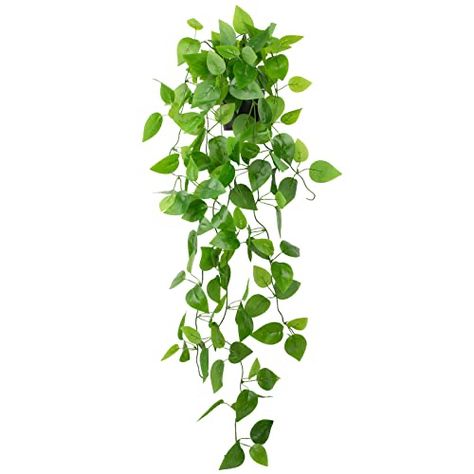 Bookshelves Hanging, Potted Ivy, Hanging Potted Plants, Fake Hanging Plants, Balcony Decoration, Artificial Hanging Plants, Artificial Leaves, Greenery Decor, Ivy Vine