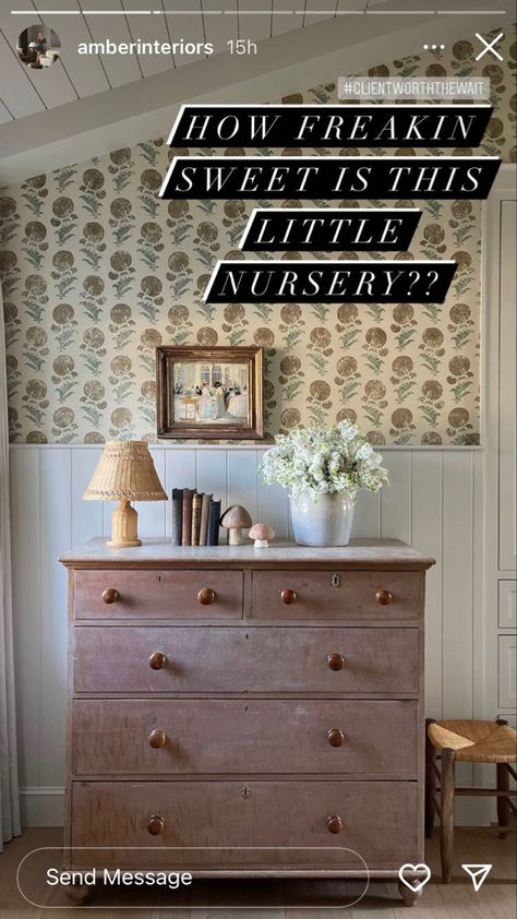 Dresser Change Table, Change Table, Girl Nursery Room, Nursery Room Inspiration, Home Design Decor, Nursery Design, Changing Pad, Dresser As Nightstand, Kids Decor