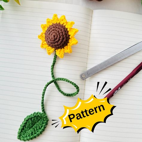 Tabii, işte İngilizce versiyonu: 🌻 Sunflower Bookmark Crochet Pattern is live! 🌻 This beauty is now available in my shop! Visit my shop to get the sunflower-themed crochet pattern and easily create your own bookmarks. ✨ If you’re not into crocheting, no worries! I can also send you the finished product, ready to use. 🌻💛 Check out my shop now! Link in bio. 🌟 #CrochetPattern #SunflowerBookmark #HandmadeWithLove #CrochetCommunity #EtsySeller #DIYCrochet #CrochetPattern #SunflowerBookmark #H... Crochet Sunflower Bookmark, Flower Crochet Bookmark, Bookmark Crochet Pattern, Sunflower Bookmark, Marque-pages Au Crochet, Bookmark Crochet, Sunflower Crochet, Bookmark Pattern, Crochet Bookmark Pattern