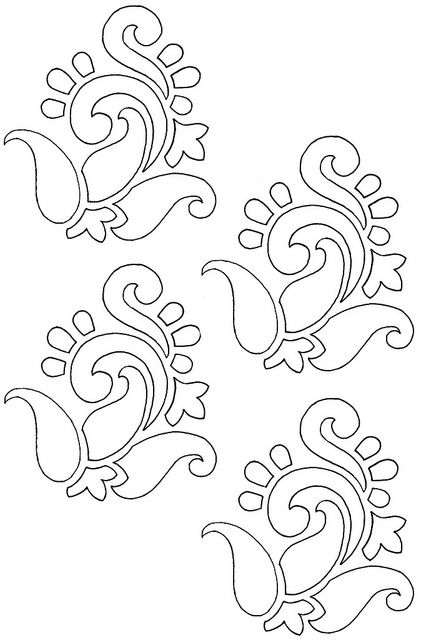 Paisley Stencil, Tiled by Grey Listening, There are many creative ways to use this stencil:  On clothes, walls, as an applique and as an embroidery pattern. New Hand Work Designs, Aari Work Designs Pattern, Paisley Stencil, Aari Work Pattern, Embroidery Pattern Design, Embroidery Designs Ideas, Paisley Embroidery, Reverse Applique, Redwork Embroidery