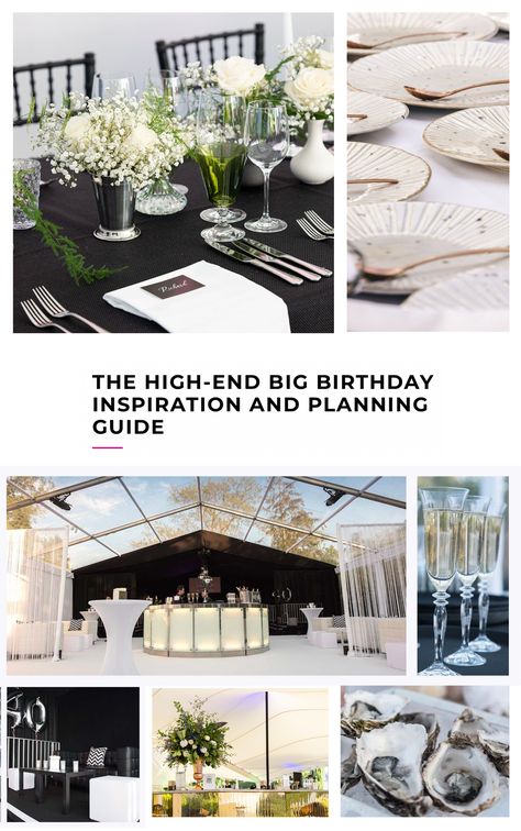 Celebrating a milestone birthday soon and stuck for ideas or themes? Our latest event guide is packed with our tips and tricks to help you celebrate in style! Access the high-end party planning guide here: https://www.mgnevents.co.uk/the-high-end-big-birthday-planning-guide/ #PartyTheme #50thBirthday #21stBirthday #18thBirthday #30thBirthday #40thBirthday #60thBirthday #PartyIdeas #BlackTie #MilestoneBirthday High End Birthday Party, Event Planning Timeline, Outdoor Dinner Party, Party Planning Guide, Birthday Soon, Milestone Birthday Party, Outdoor Dinner Parties, Event Guide, Birthday Inspiration