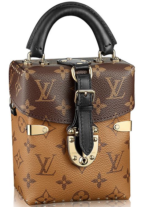 Louis Vuitton Reversed Monogram Camera Box Bag | Bragmybag Τσάντες Louis Vuitton, Winter Handbags, Sac Louis Vuitton, Lv Bags, Fashion Tote Bag, Handbag Heaven, Purses Designer, Box Bag, Vuitton Bag