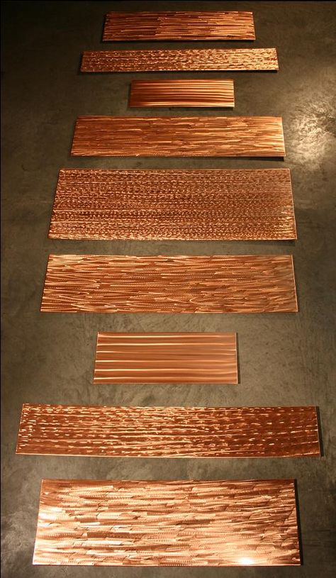 from http://www.modernabstractdecor.com Copper Jewelry Diy, Soda Can Art, Copper Wall Art, Pallet Wall Art, Best Home Interior Design, Custom Metal Art, Copper Art, Copper Wall, Abstract Decor