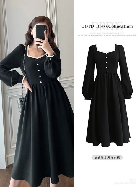 Kawrfual Design, Old Fashion Dresses Vintage Classy, Black Maxi Dress Style, Vintage Dresses Online, Girls Dress Outfits, Mode Turban, Old Fashion Dresses, Womens Vintage Dresses, Vestidos Vintage