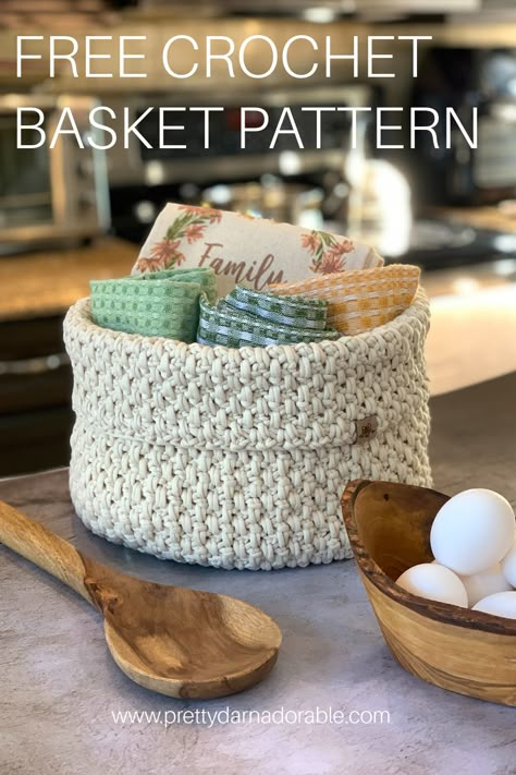 Free Crochet Basket Patterns, Crochet Gift Patterns, Crochet Basket Patterns, Crocheted Baskets, Purses Patterns, Crochet Storage Baskets, Crochet Basket Pattern Free, Basket Patterns, Crochet Shell Stitch