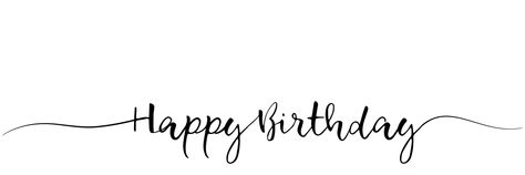 Happy birthday lettering design Royalty Free Vector Image Happy Birthday In Different Fonts, Happy Birthday Calligraphy Hand Drawn, Happy Birthday Handwriting, Happy Birthday In Calligraphy, Happy Birthday Writing Style, Happy Birthday Fonts Hand Drawn, Birthday Lettering Design, Anniversary Blessings, Birthday Greetings Images