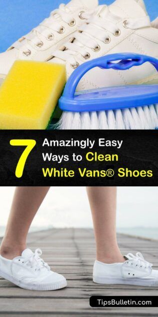 Learn ways to clean white Vans® shoes using safe and effective cleaning solutions, whether they are canvas Vans® or suede Vans®. Hydrogen peroxide is a great alternative to bleach, and it’s useful to clean white shoes and remove a stubborn stain. #clean #white #vans #shoes Clean White Vans, Cleaning White Vans, Clean White Shoes, Off White Vans, How To Clean Vans, White Vans Shoes, Homemade Shoes, How To Clean White Shoes, Diy Household Cleaners