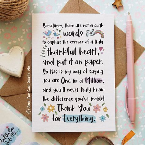 Greeting Cards For Teachers, Goodbye Cards, Divorce Cards, Books And Pens Photography, Thank You Boss, 1 In A Million, Homemade Bookmarks, Message For Teacher, Teachers Day Card