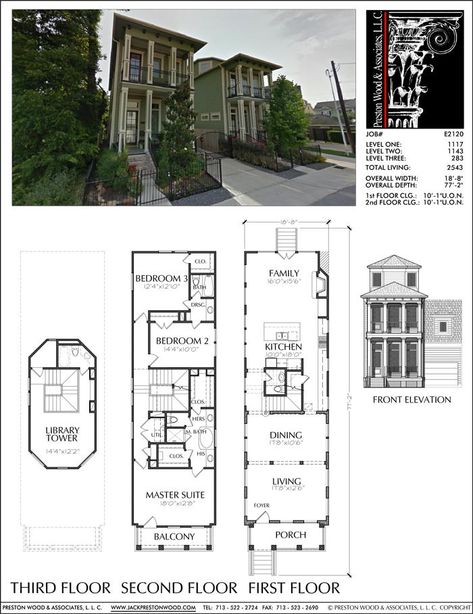 New Orleans Townhouse, American Townhouse, New Orleans House Plans, Townhouse Floor Plan, Townhouse Floor Plans, Shotgun House Floor Plans, Shotgun House Plans, Town House Plans, New Orleans Architecture