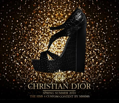 CHRISTIAN DIOR 2010 HIGH HEEL | MSSIMS4 on Patreon The Sims 4 Cc Designer Shoes, Sims 4 Dior Shoes, Sims 4 Cc Dior Clothes, Sims 4 Designer Shoes Cc, Sims 4 Cc Louis Vuitton, Sims 4 Dior Cc, Sims 4 Louis Vuitton Cc, Rich Sims 4 Cc, Sims 4 Couture