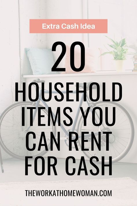 Would you like to start a rental business from home? Not sure what items you can rent for money? Then check out this list of money-making rental ideas! There are 20 legit and unique things you can rent for cash! #extramoney #renting #property #houses #cars Starting A Rental Business, Rent Business Ideas, Rent Or Buy A House, Things To Rent Out For Money, How To Rent Out Your House, Party Rental Business Ideas, Rental Property Business, Rental Business Ideas, Renting Out Your House