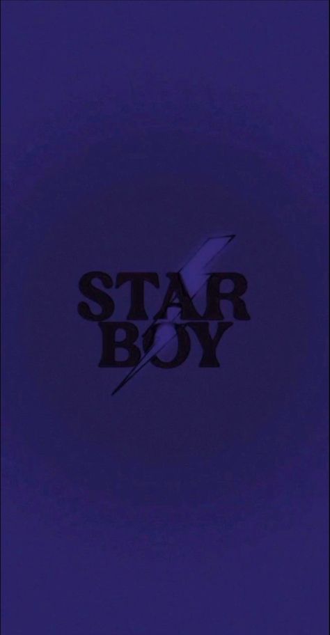 Star Boy Wallpaper, Weeknd Core, Iphone Wallpaper Boys, The Weeknd Poster, Boy Wallpaper, Normal Wallpaper, Everything Is Blue, Dorm Wall Art, Purple Star