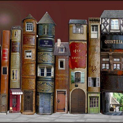 Book Spine, Book Sculpture, Fairy Book, Fairy Doors, Book Arts, Fairy Houses, Love Books, Book Nooks, About Books