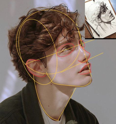 #ArtReference #Reference #Art Boy Haircut, 얼굴 드로잉, Seni Dan Kraf, Human Anatomy Drawing, 얼굴 그리기, Photographie Portrait Inspiration, Portraiture Drawing, Art Tools Drawing, Easy Drawings Sketches