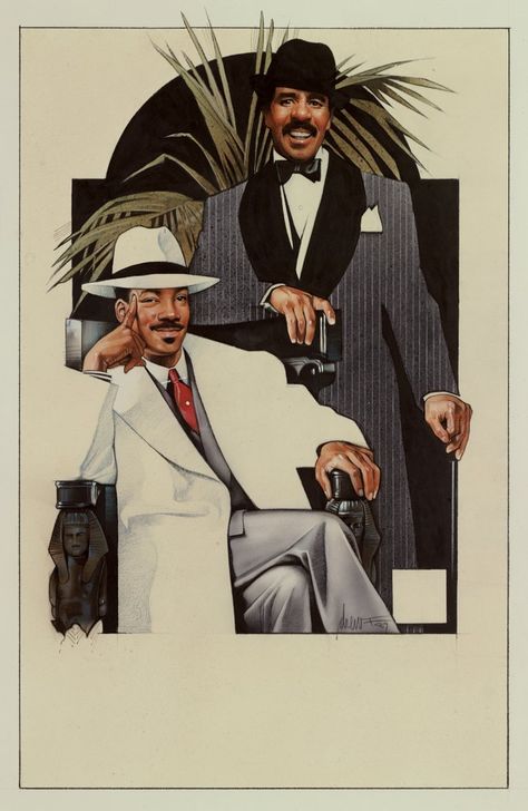 Drew Struzan art for Harlem Nights (1989) Harlem Nights Movie, Wall Decor 2023, Gangster Paradise, Drew Struzan, Film Decor, Big Trouble In Little China, Comedy Of Errors, Portfolio Illustration, Harlem Nights