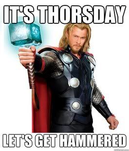 Happy THOR's-Day Meme [30 PhoTHORs] Happy Anniversary Meme, Thursday Humor, Happy Birthday Meme, Birthday Meme, Funny Happy, Ghost Rider, E Card, Days Of The Week, Chris Hemsworth