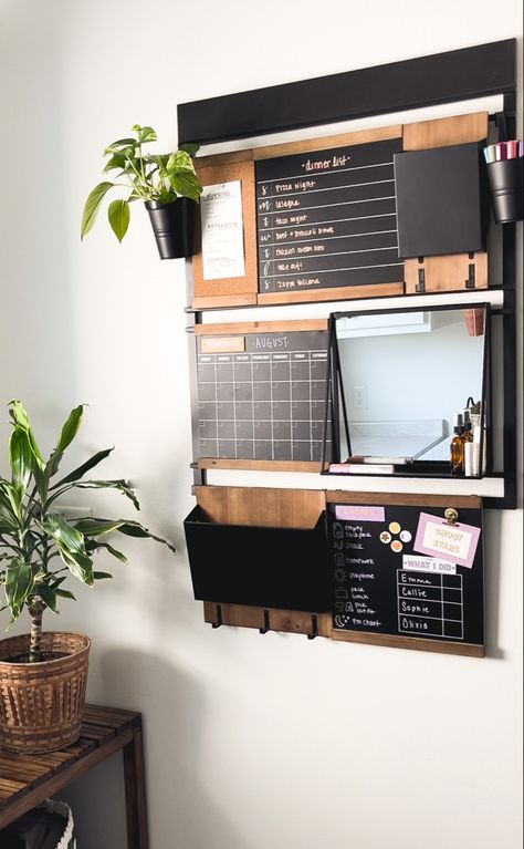 Wall Calendar Organizer, Family Command Center Wall, Command Center Wall, Family Organization Wall, Command Center Kitchen, Home Command Center, Wand Organizer, Command Centers, Family Command Center