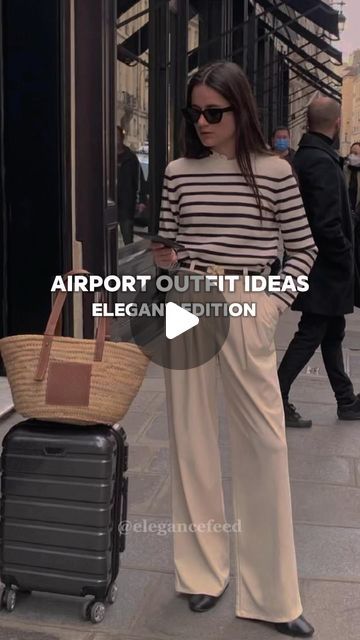 @elegancefeed on Instagram: "Airport outfit ideas - Elegant edition, part 1 ✨

What do you like to wear for the airport? 

#airportoutfit #airportoutfits #traveloutfit #traveloutfitideas #airportlook #airportlooks #elegantoutfit #elegantoutfits #elegance #classylady #elegantworkwear #howtodress #howtobeelegant #elegantlady" Airport Outfits For Women, Elegant Work Wear, Airport Outfit Ideas, Clothes Country, Air Port Outfit, Airport Outfits, Airport Look, Image Consultant, Fashion Mistakes