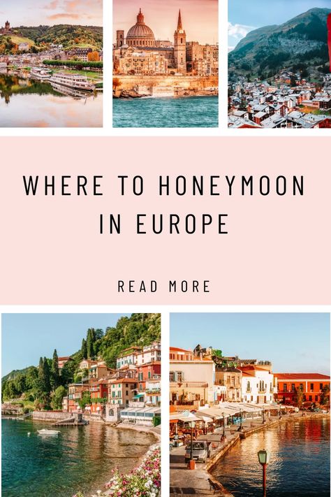 These stunning honeymoon destinations in Europe. Honeymoon In Amsterdam, Honeymoon Europe Destinations, Best Honeymoon Destinations On A Budget, Europe Honeymoon Itinerary, European Honeymoon Itinerary, South Of France Honeymoon, Greece Honeymoon Itinerary, Netherlands Honeymoon, Cheap Europe Destinations