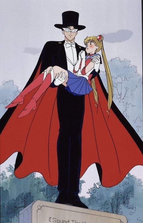 Darien Sailor Moon, Sailor Moon Tuxedo Mask, Usagi And Mamoru, Sailor Moon Funny, Eddie Martinez, Saylor Moon, Sailer Moon, Arte Sailor Moon, Tuxedo Mask