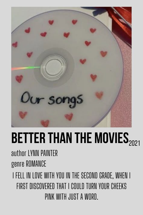 Romance Movies Polaroid Poster, Better Than The Movies Polaroid Poster, Better Than The Movies Book Poster, Better Than The Movie Poster, Wes And Liz Better Than The Movies Aesthetic, Wes And Libby, Better Than The Movies Book Aesthetic Quotes, Romance Book Posters, Liz And Wes Better Than The Movies Fanart