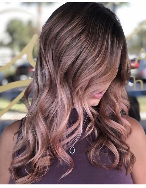 Best Brunette Hair Color To Cover Grey, Chocolate Hair Bayalage, Hair Highlights And Lowlights Brown, Dark Rose Gold Hair Brunettes, Hair Highlights And Lowlights Caramel, Hair Highlights And Lowlights Blonde, Drawing Cute Hair, Rose Gold Balayage Brunettes Dark, Red Hair Highlights And Lowlights