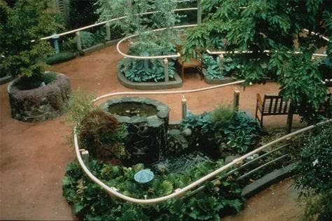 Elderly Architecture, Therapeutic Architecture, Oldage Home, Healing Garden Design, Horticulture Projects, Therapeutic Garden, Therapy Garden, Accessible Garden, Campus Landscape