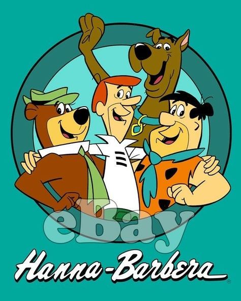 Hanna Barbera Hanna Barbera Characters, Hannah Barbera, Nostalgic Cartoons, Huckleberry Hound, Old Cartoon Characters, Generation Y, Yabba Dabba Doo, Tv Photo, Hanna Barbera Cartoons