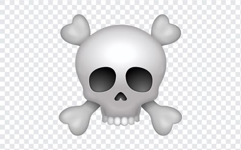 Skull Emoji PNG Iphone Emojis ❌, Skull Emoji Png, Emoji Templates, Template For Editing, Phone Emoji, Vectors Png, Skull Emoji, Dog Emoji, Gaming Profile Pictures