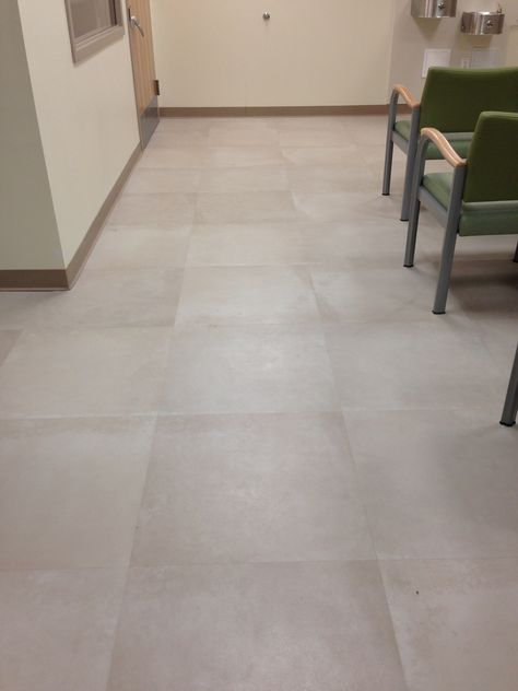 Lincoln Hospital, Waiting Room Product: Halo Waiting Rooms, Commercial Flooring, Health Care, Tile Floor, Flooring