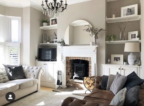 Victorian Living Room Ideas, Alcove Ideas Living Room, Lounge Room Styling, Victorian Terrace House, Victorian Living Room, Vibrant Living Room, Living Room Renovation, Living Room Decor Fireplace, Cottage Living Rooms